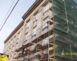 Технадзор за ремонтом фасада здания Гознак
